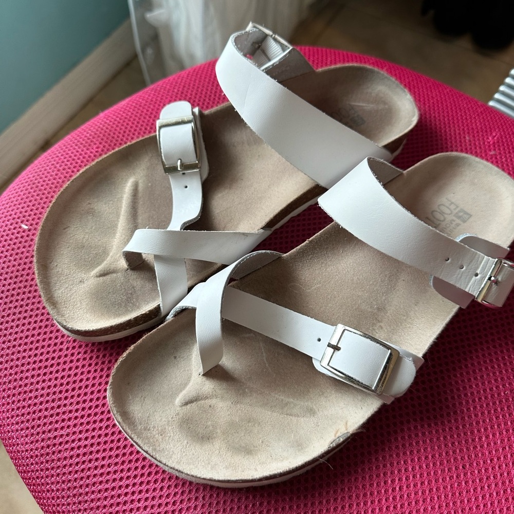 White Sandals